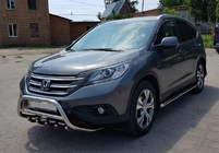 Honda CRV 2012-2016 Defensa Delantera WT003 (Acero Inoxidable) foto 4