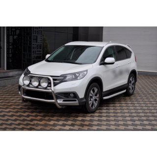 Defensa Delantera WT018 (Acero Inoxidable) Honda CRV 2012-2016 foto 3