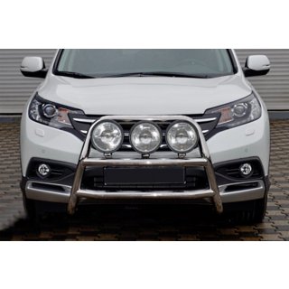 Defensa Delantera WT018 (Acero Inoxidable) Honda CRV 2012-2016 foto 2