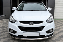 Hyundai IX-35 2010-2015 Defensa Delantera ST008 (Acero Inoxidable) foto 1