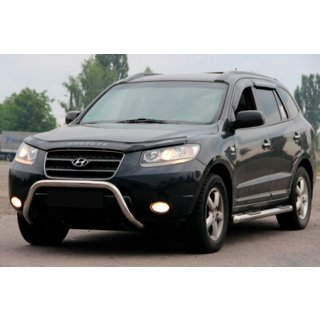 Defensa Delantera WT007 (Acero Inoxidable) Hyundai Santa Fe 2 2006-2012 foto 1