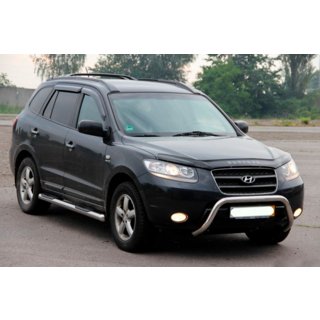 Defensa Delantera WT007 (Acero Inoxidable) Hyundai Santa Fe 2 2006-2012 foto 2