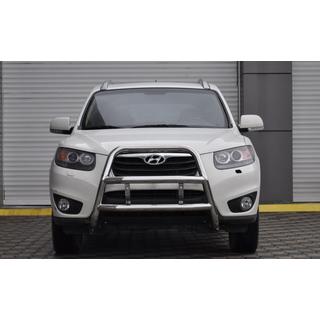 Defensa Delantera WT018 (Acero Inoxidable) Hyundai Santa Fe 2 2006-2012 foto 2