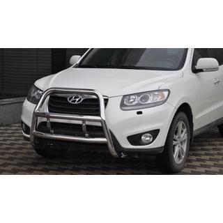 Defensa Delantera WT018 (Acero Inoxidable) Hyundai Santa Fe 2 2006-2012 foto 3
