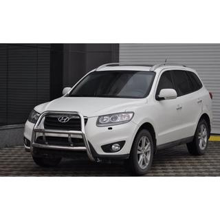 Defensa Delantera WT018 (Acero Inoxidable) Hyundai Santa Fe 2 2006-2012 foto 1