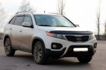 Kia Sorento II XM 2009-2014 Defensa Delantera WT007 (Acero Inoxidable) foto 3