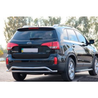 Defensa trasera AK007-2 (acero inoxidable) foto 2