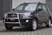Kia Sportage 2004-2010 Defensa Delantera WT018 (Acero Inoxidable) foto 1