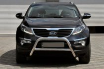 Kia Sportage 2010-2015 Defensa Delantera WT006 (Acero Inoxidable) foto 1