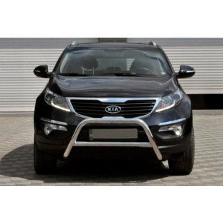 Defensa Delantera WT006 (Acero Inoxidable) Kia Sportage 2010-2015 foto 1