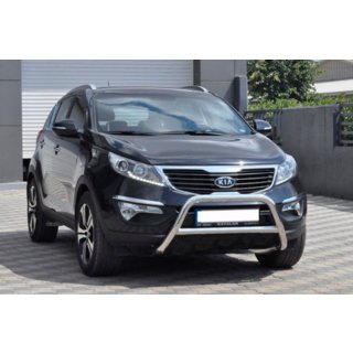 Defensa Delantera WT006 (Acero Inoxidable) Kia Sportage 2010-2015 foto 2