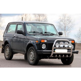 Defensa Delantera QT007 (Acero Inoxidable) foto 3