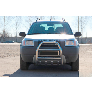 Defensa Delantera QT007 (Acero Inoxidable) Land Rover Freelander I 1997-2006 foto 1