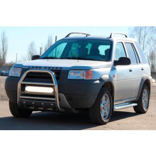 Defensa Delantera QT007 (Acero Inoxidable) Land Rover Freelander I 1997-2006 foto 2