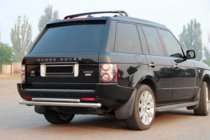 Range Rover III L322 2002-2012 Barra Trasera AK002-Doble (Acero Inoxidable) foto 1