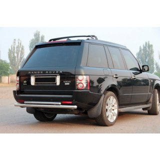 Barra Trasera AK002-Doble (Acero Inoxidable) Range Rover III L322 2002-2012 foto 1