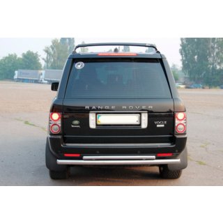Barra Trasera AK002-Doble (Acero Inoxidable) Range Rover III L322 2002-2012 foto 2