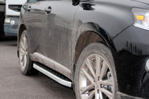 Lexus RX 2009-2015 Estribos Laterales Fullmond (2 uds, Aluminio) foto 7