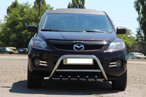Mazda CX-7 2006-2012 Defensa Delantera WT003 (Acero Inoxidable) foto 2