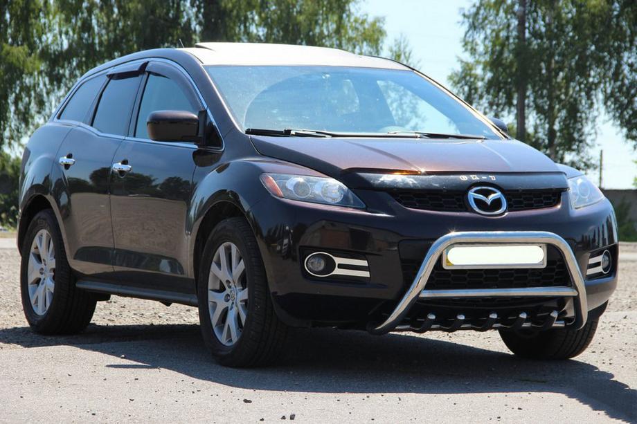 Mazda CX-7 2006-2012 Defensa Delantera WT003 (Acero Inoxidable) Image