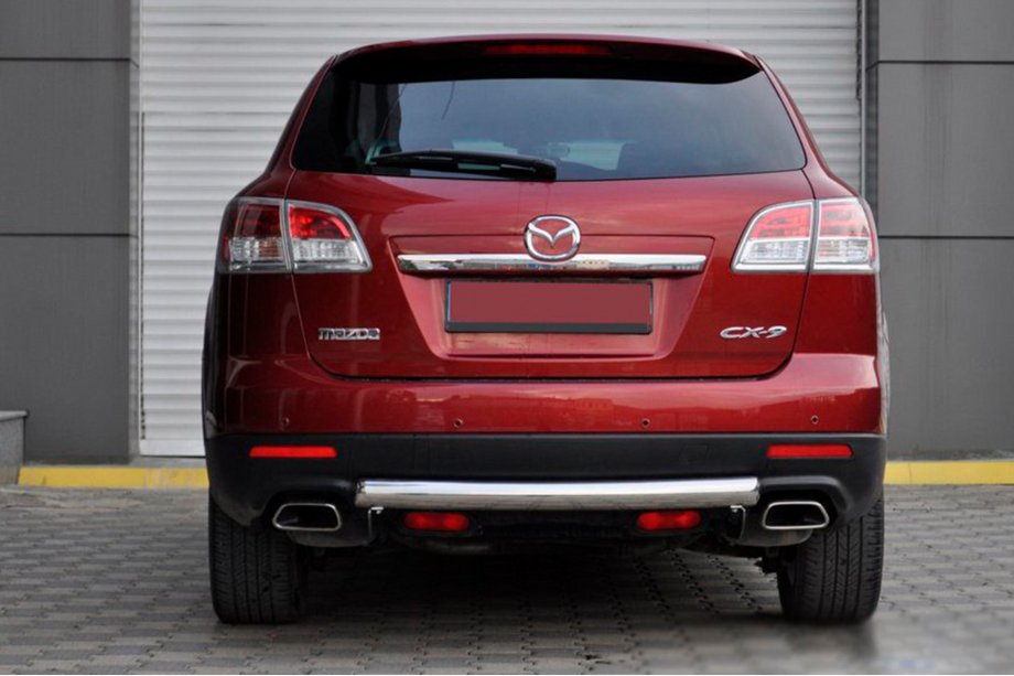 Mazda CX-9 2007-2016 Barra Trasera AK002 (Acero Inoxidable) Image