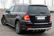 Mercedes GL class X164 2006-2012 Barra Trasera AK-Style (Acero Inoxidable) foto 3