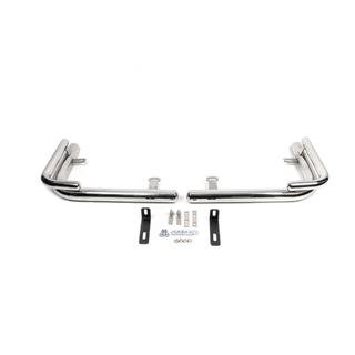 Esquinas traseras AK003-Double (2 uds, acero inoxidable) Mercedes Vito W639 2004-2014 foto 2