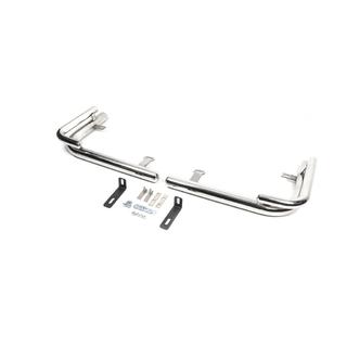 Esquinas traseras AK003-Double (2 uds, acero inoxidable) Mercedes Vito W639 2004-2014 foto 3