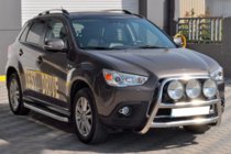 Mitsubishi ASX 2010-2023 Defensa Delantera WT018 (Acero Inoxidable) foto 3