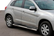 Mitsubishi ASX 2010-2023 Barras Laterales BB002 (2 uds., Acero Inoxidable) foto 1