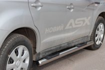 Mitsubishi ASX 2010-2023 Barras Laterales BB002 (2 uds., Acero Inoxidable) foto 3