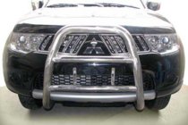 Mitsubishi L200 2006-2015 Defensa Delantera WT018 (Acero Inoxidable) foto 3