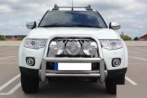 Mitsubishi L200 2006-2015 Defensa Delantera WT018 (Acero Inoxidable) foto 2