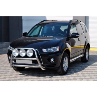 Defensa delantera WT018 (2010-2012, acero inoxidable) foto 3