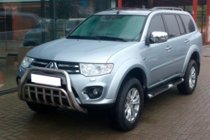 Mitsubishi Pajero Sport 2008-2015 Defensa Delantera WT002 (Acero Inoxidable) foto 2