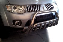 Mitsubishi Pajero Sport 2008-2015 Defensa Delantera WT002 (Acero Inoxidable) foto 4