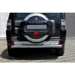 Barra Trasera AK002 (Acero Inoxidable) Mitsubishi Pajero Wagon IV 2006-2021 foto 1