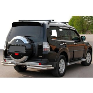 Barra Trasera AK003 Doble (Acero Inoxidable)