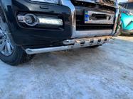 Mitsubishi Pajero Wagon IV 2006-2021 Defensa Delantera ST015 (Acero Inoxidable) foto 8