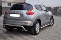 Nissan Juke 2010-2019 Barra Trasera AK007 (Acero Inoxidable) foto 5