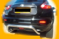 Nissan Juke 2010-2019 Barra Trasera AK007 (Acero Inoxidable) foto 9