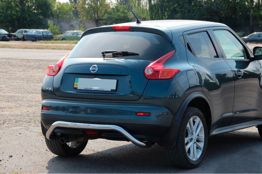 Nissan Juke 2010-2019 Barra Trasera AK007 (Acero Inoxidable) Image