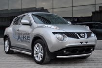 Nissan Juke 2010-2019 Barras Laterales Ø60 (2 uds, Acero Inoxidable) foto 3