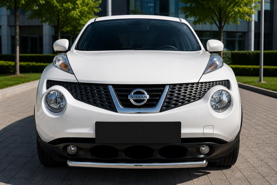 Nissan Juke 2010-2019 Defensa Delantera ST008-1 (Acero Inoxidable) Image