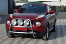 Nissan Juke 2010-2019 Defensa Delantera WT018 (Acero Inoxidable) foto 2