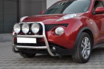 Nissan Juke 2010-2019 Defensa Delantera WT018 (Acero Inoxidable) foto 5