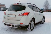 Nissan Murano 2008-2014 Barra Trasera AK Acero Inoxidable foto 1