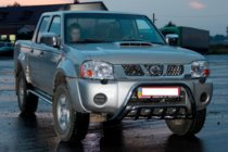 Nissan NP300 1999-2015 Defensa Delantera WT002 (Acero Inoxidable) foto 3