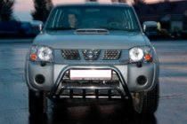 Nissan NP300 1999-2015 Defensa Delantera WT002 (Acero Inoxidable) foto 2