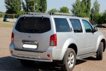 Nissan Pathfinder R51 2005-2014 Barra Trasera AK002 (Acero Inoxidable) foto 3